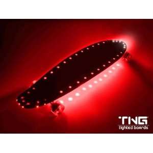  TNG Lighted Concave Kicktail Natural/Red Complete   9.5x37 