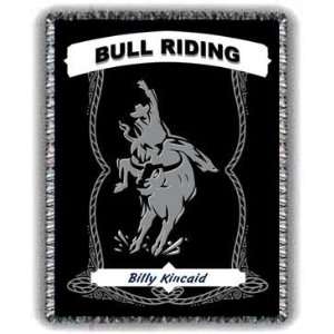  Xtreme Personalized Bull Riding Afghan