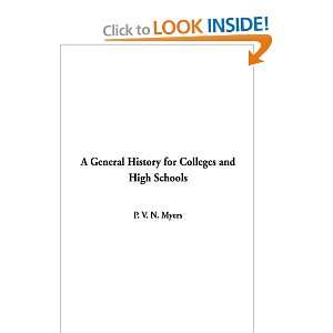   for Colleges and High Schools (9781404359772) P. V. N. Myers Books