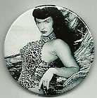 Betty Page   Photo 4   Fridge/Locker/Gift Magnet   2 1/4