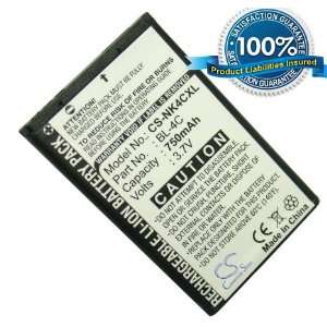  Capacity 750mAh Li Ion Replacement Battery Batteries for Nokia 2650 