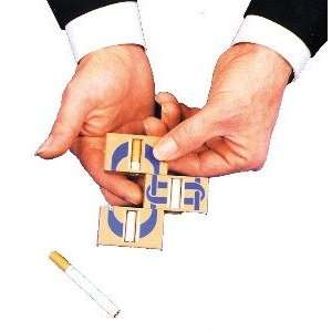  Zig Zag Cigarette Magic Trick: Toys & Games