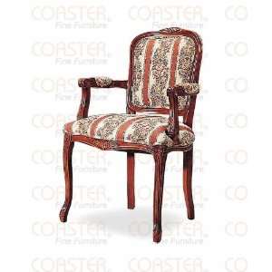  Coaster Accent Seating Floral Upholstered Arm Chair in 