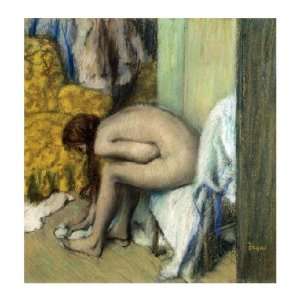  Edgar Degas   After The Bath, Woman Drying Her Feet, 1886 
