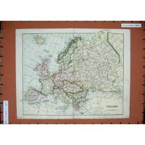   Antique Maps Europe Britain France Spain Russia Italy
