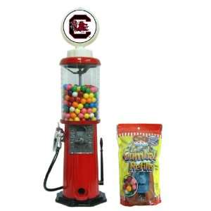  South Carolina Red Retro Gas Pump Gumball Machine: Sports 