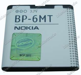 Mobile Cell phone BP 6MT for Nokia N81 N82 E51 Battery  