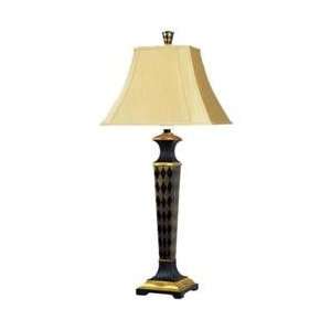 com Harris Marcus Home H10041P1 Gold and Black Harlequin Traditional 