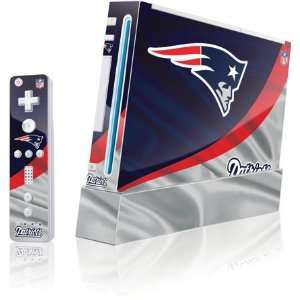   New England Patriots Wii Console and 1 Controller Skin Video Games