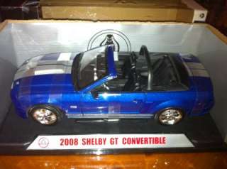 FORD SHELBY COBRA GT 08 CONVERTABLE1/18 SCALE DIE CAST  