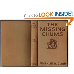  The Missing Chums (Hardy Boys, Book 4): Franklin W. Dixon 