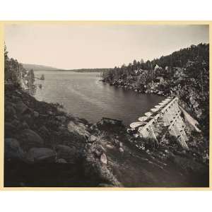  Big Bear lake,dam,CA,c1912: Home & Kitchen