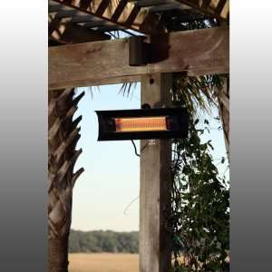  Black Steel Wall Mounted Infrared Patio Heater Patio 