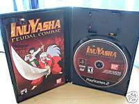 InuYasha Feudal Combat Playstation 2 Rare Fighter Game  