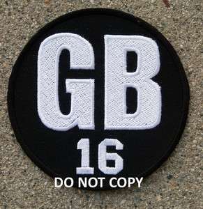 Oakland Raiders George Blanda GB 16 Memorial Patch  