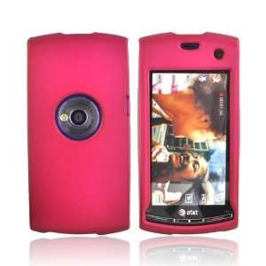  ROSE PINK for Sony Ericsson Vivaz Rubberized Hard Case 