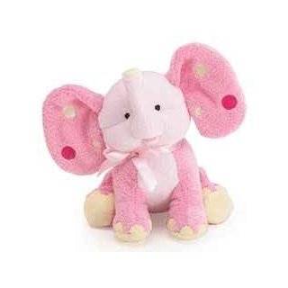    Autograph Pink Elephant Plush Toy Dots Flowers Fabric Toys & Games