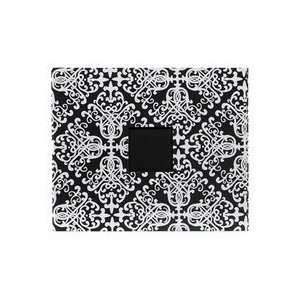  American Crafts Patterned Album D Ring, 12 by 12 Inch, Black 