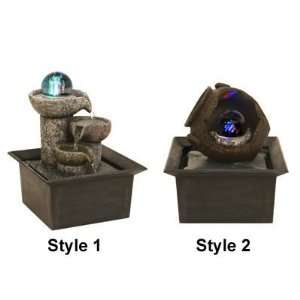  (A) Spinning Ball Fountain (6.75X6.75X7.5)   1 Pc
