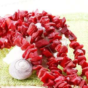   RED Coral Gemstone Chip Beads 7~14mm ~Loose Beads~