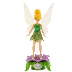 Disney Fairies Tinkerbell Faries Flutter Doll w/Flower Petal Stand 5