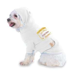  National Couch Potato Champion Hooded T Shirt for Dog or 
