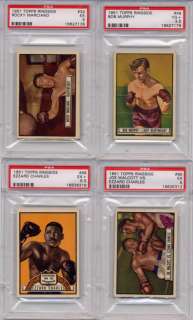 Rocky Marciano RC 1951 Topps Ringside #32 Boxing PSA 5  