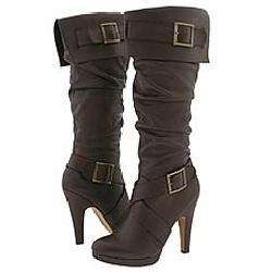 Zigi NY Neena Brown Leather Knee High Boots  