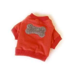  Doggles DOK9TS06 13 K9 Klothes   06 T Shirt Red with Bone 