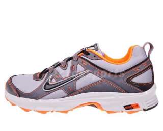 Nike Air Alvord 9 Shield Grey Black Orange H2O REPEL Running Shoes 