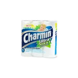  Charmin Bathroom Tissue, Ultra, Aloe & E, Lotion Free   9 