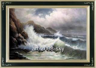 Original Oil painting landscapeseascapeon canvas24x36  