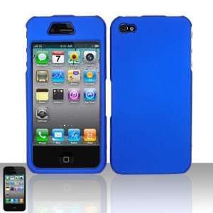 Apple iPhone 4 4G 4S AT&T Sprint Verizon   Rubberized Case Cover 