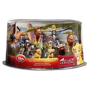 Disney The Lion King Exclusive 9 Piece Deluxe Figurine Playset : Toys 