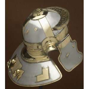 Roman Helmet NIDER MORMTER (steel + brass)