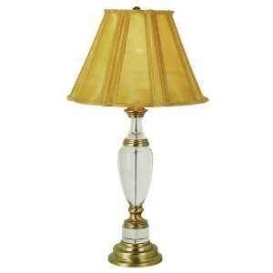   Antique Gold Table Lamp W/ Crystal BodyRTL 7525 AG: Home Improvement