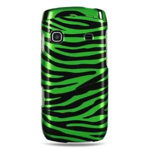  Green Zebra Hard Case Snap On Faceplate Cover For Samsung 