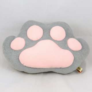 Cat Paw Small Cushion Japan Cute Gray 25cm 10  