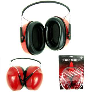 Deluxe Ear Muff Plugs Behind Head Hearing Protection 844296011841 