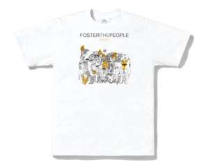 Foster The People rock band t shirt  