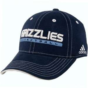  adidas Memphis Grizzlies Navy Blue Official Team Pro Hat 