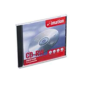  CD RW Disc 700MB/80min 4x w/Slim Jewel Cases Electronics
