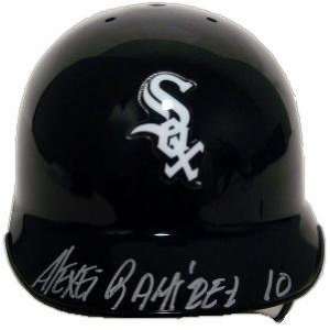 Alexei Ramirez Autographed Chicago White Sox Mini Helmet   Autographed 