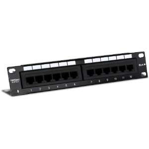   Unshielded Patch Panel Includes Cable Management Holders Electronics