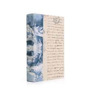    Single Antique Blue Goddess Decorative Book