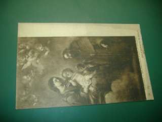 1910 VIRGIN CHILD JESUS MURILLO ST AUGUSTINE Postcard  