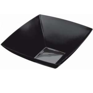  Lets Party By Amscan Black 20 oz. Premium Plastic Square Bowl 