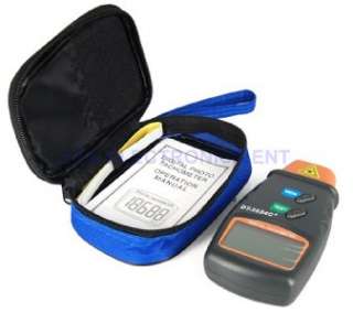   Photo Tachometer Non Contact RPM Meter Measuring Device Tool  