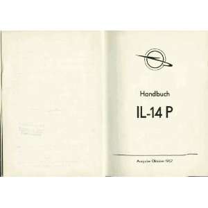 Illushin Il 14 P Aircraft Technical Manual   1957 