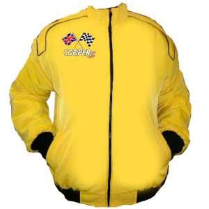  Mini Cooper S Racing Jacket Yellow: Sports & Outdoors